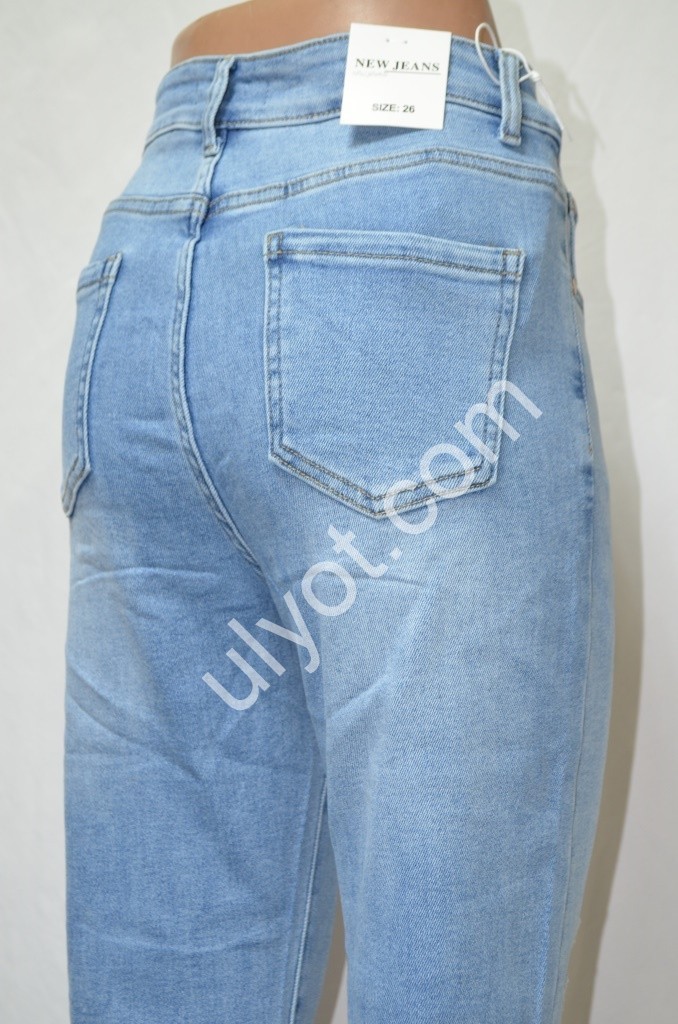 ДЖИНСЫ NEW JEANS (25-30) ГОЛУБОЙ 512