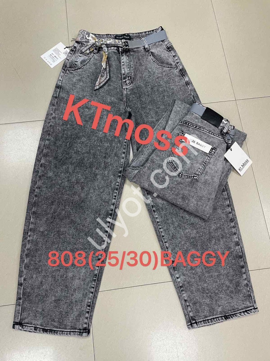 ДЖИНСЫ KT.MOSS (25-30) ГРАФИТ 808