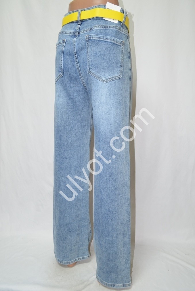 Фото 3 ДЖИНСЫ DENIM NEW (25-30) Т.ГОЛУБОЙ 598