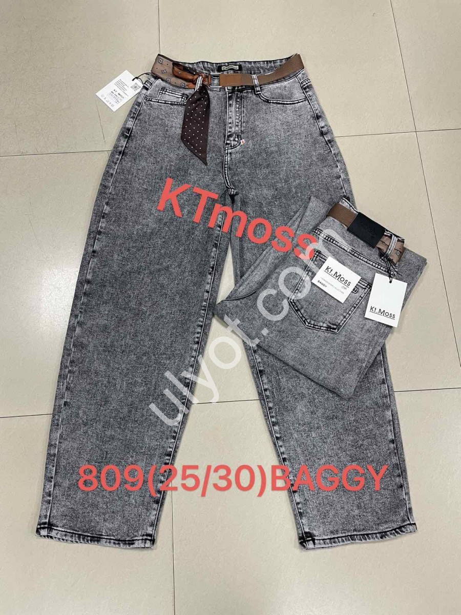 ДЖИНСЫ KT.MOSS (25-30) ГРАФИТ 809