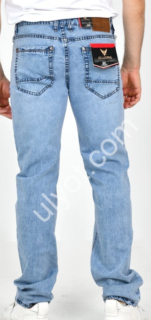 Фото 1 ДЖИНСИ LS. JEANS (34-44) БЛАКИТНИЙ 334D