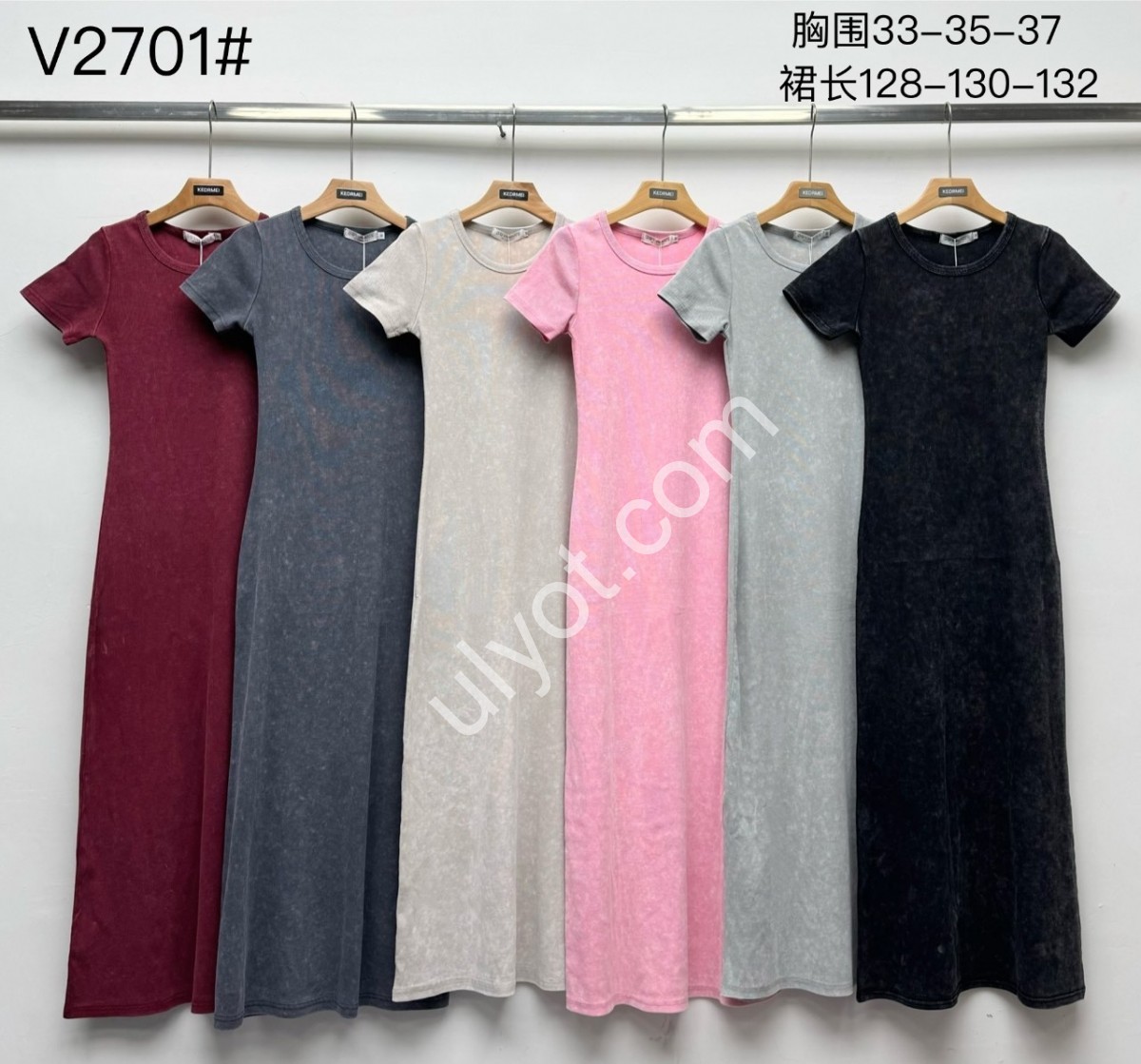 СУКНЯ M-XL) ЧОРНИЙ 2701