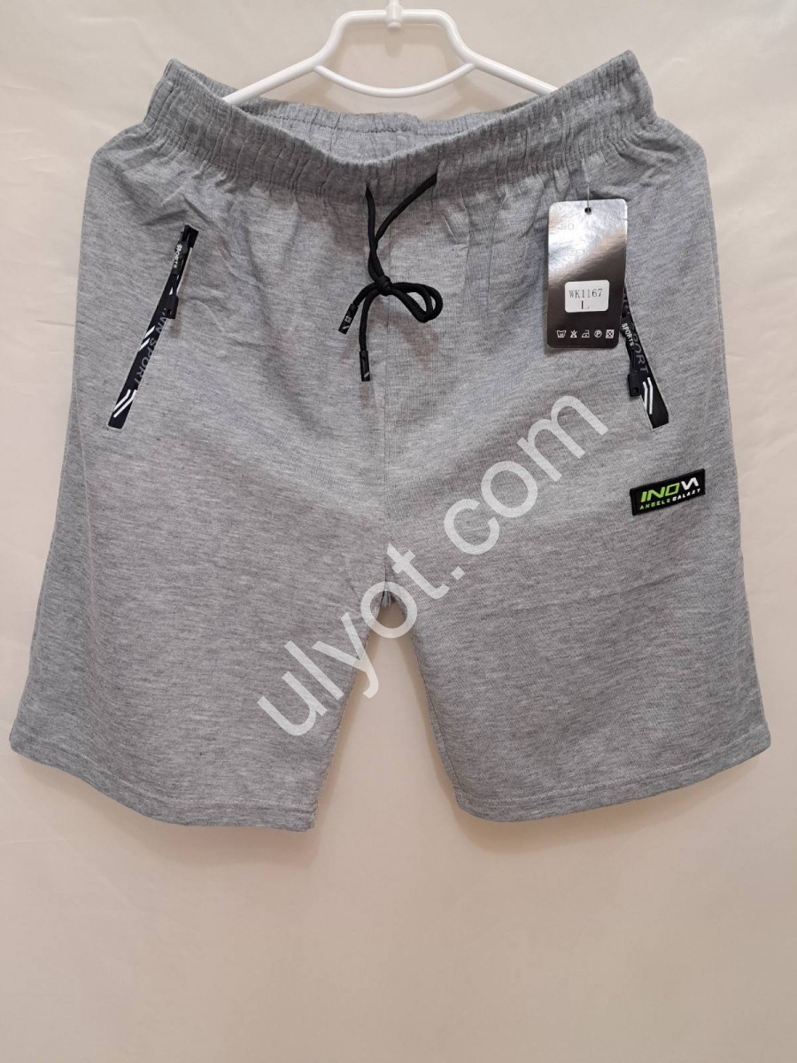 ШОРТИ P15 (M-3XL) СВ.СІРИЙ 1167