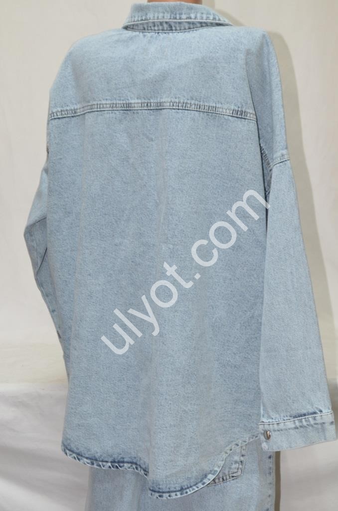 ДЖИНСОВАЯ КУРТКА TOP SHOP (OVERSIZE) ГОЛУБОЙ 3527
