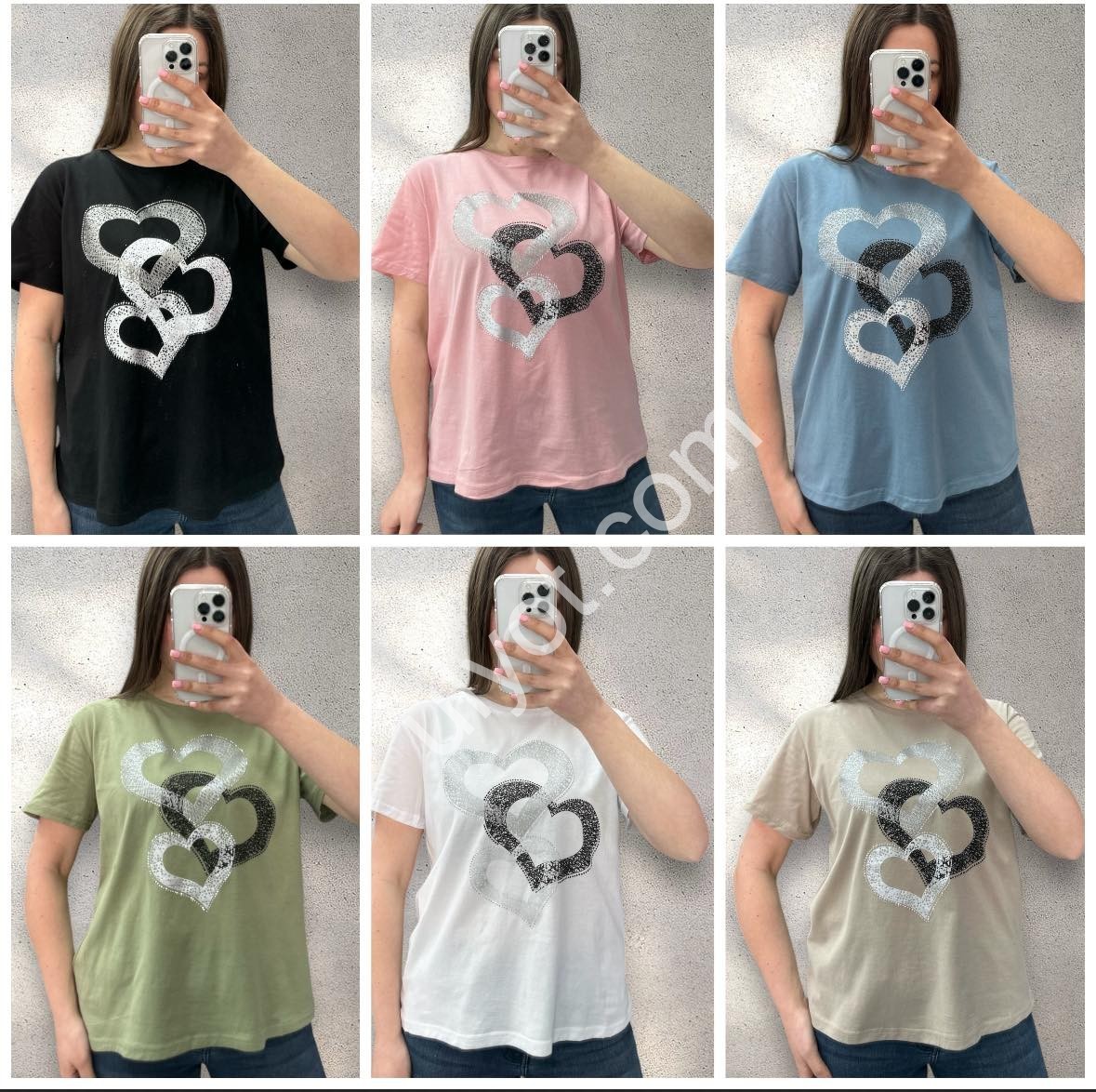 ФУТБОЛКА (S-L) МИКС 25070