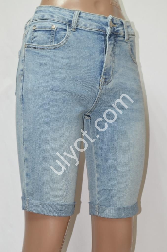 ШОРТИ DENIM NEW (25-30) БЛАКИТНИЙ D588
