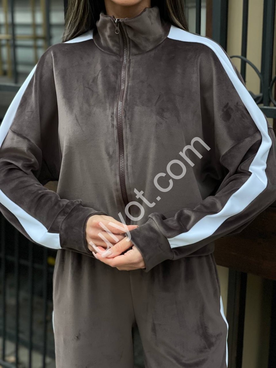 КОСТЮМ (42-48) ШОКОЛАД 0286