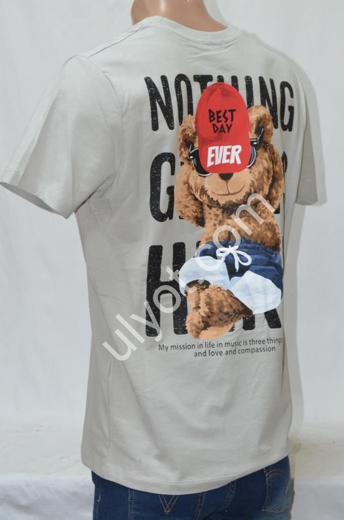ФУТБОЛКА (S-2XL) СВ.СЕР 5167