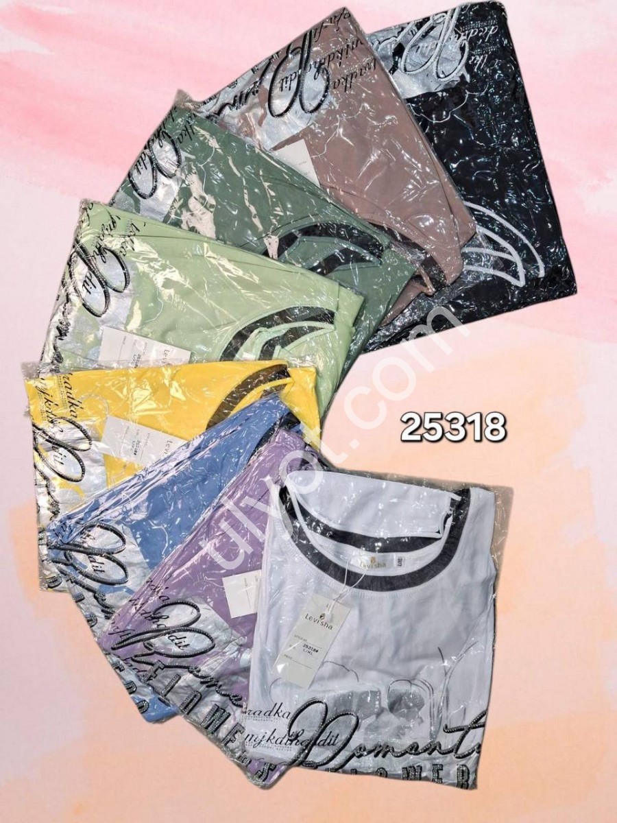 ФУТБОЛКА (ONESIZE L/XL) МИКС 25318