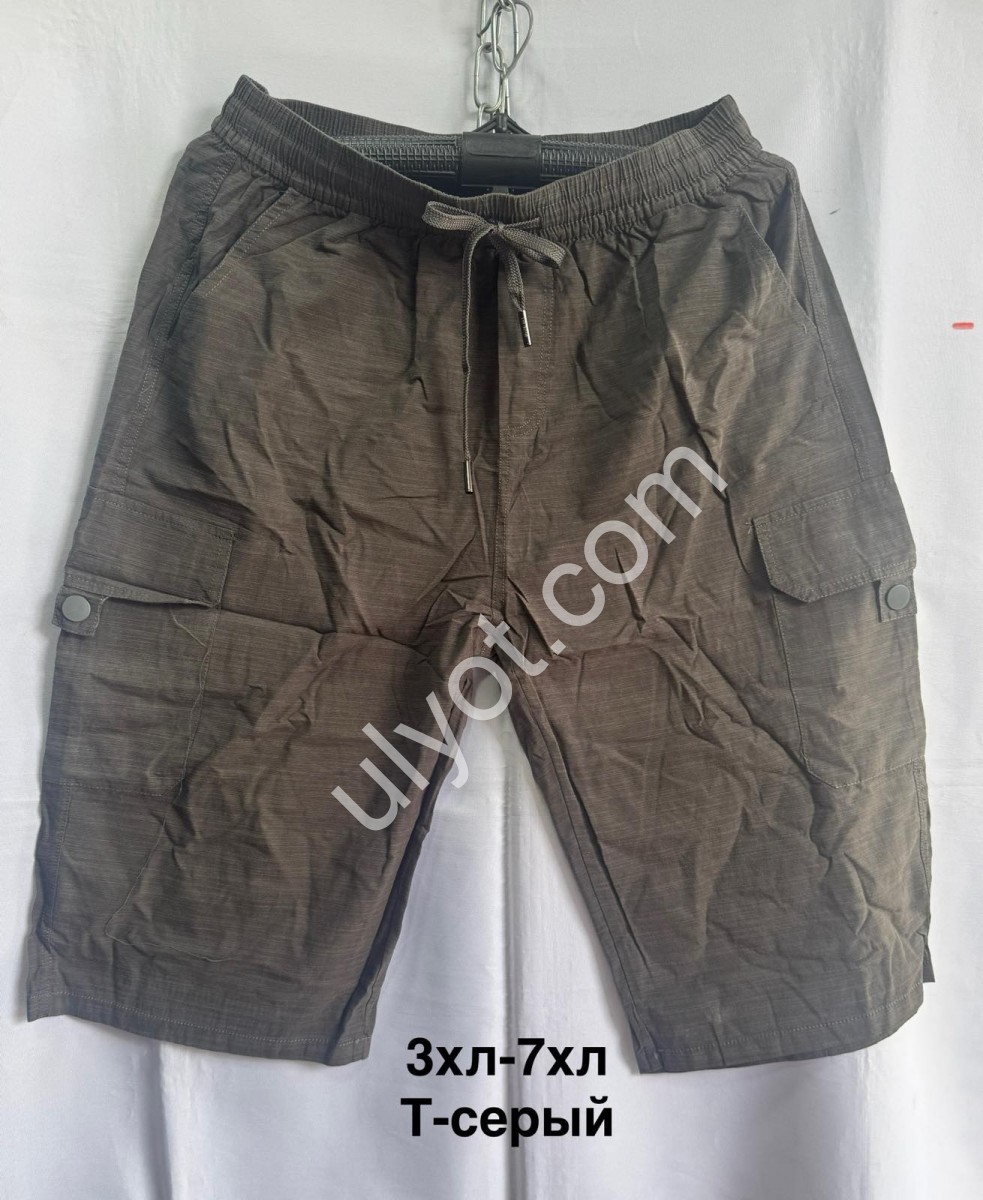 ШОРТИ (3XL-7XL) Т.СІРИЙ 3053