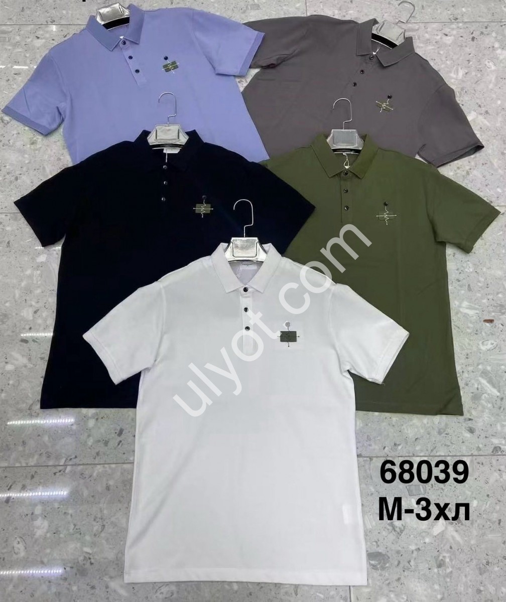 ФУТБОЛКА POLO (L-3XL) ЧЕРНЫЙ 68039