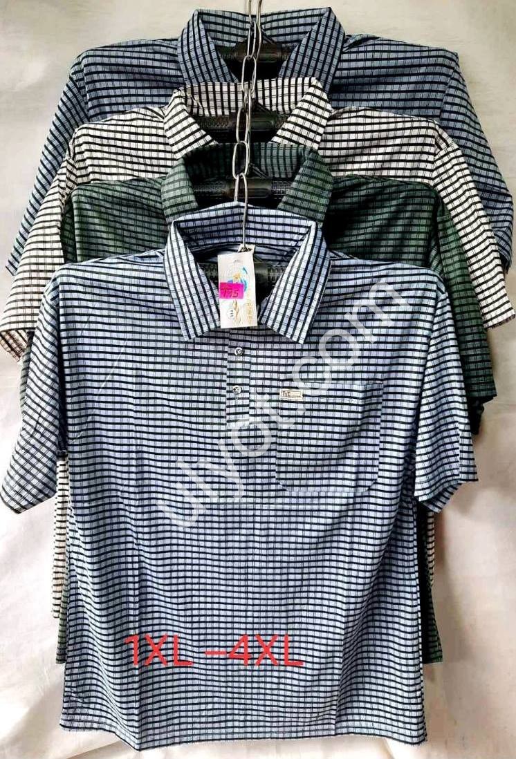 ФУТБОЛКА МЕЛКАЯ КЛЕТКА (XL-4XL) МИКС 