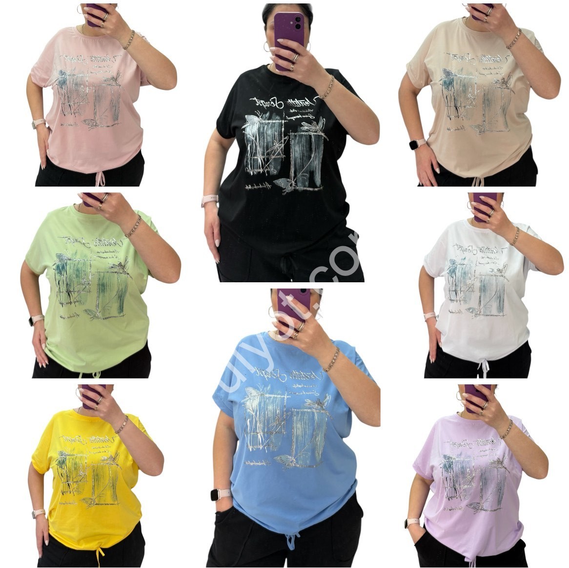 ФУТБОЛКА-4 (XL-3XL) МІКС 25037