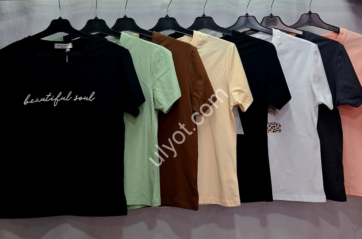 ФУТБОЛКА ONE SIZE (44/48) МІКС 5177