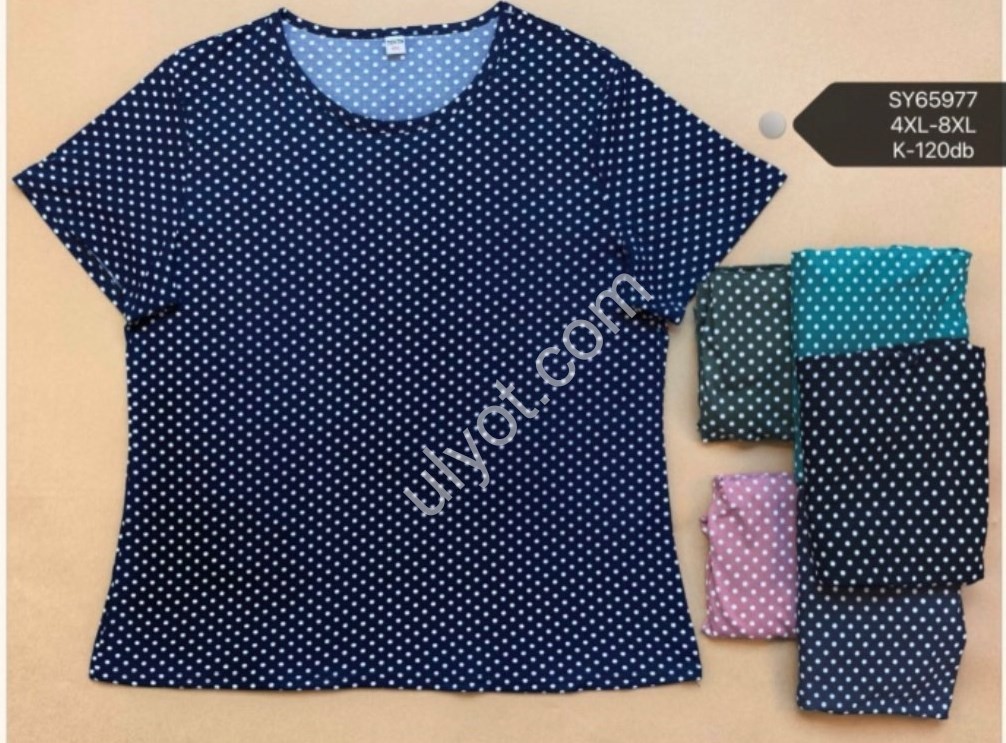 ФУТБОЛКА (4XL-8XL) МІКС 65977
