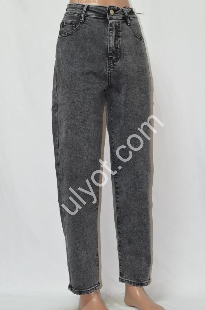 ДЖИНСЫ RELUCKY (25-27) Т.СЕРЫЙ M808-15