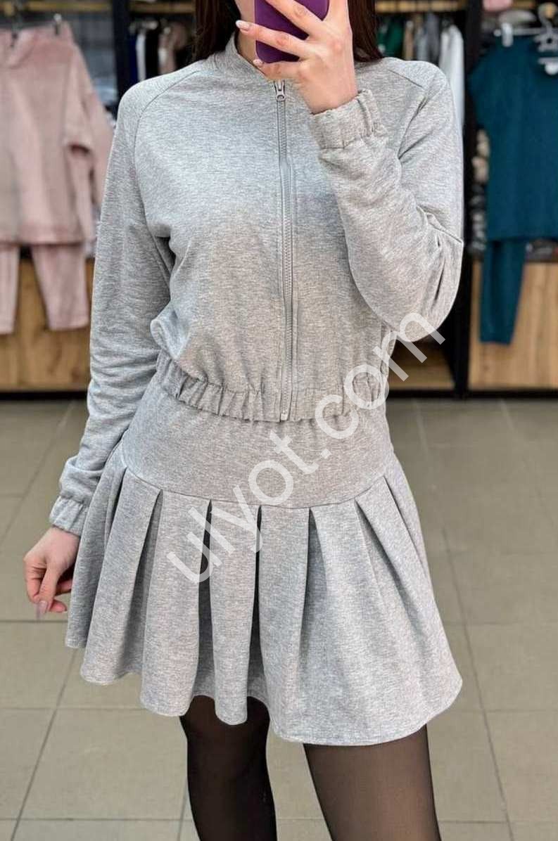 КОСТЮМ (42-48) СЕРЫЙ 2371
