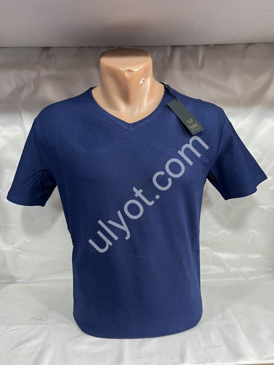 ФУТБОЛКА (S-2XL) Т.СИНИЙ 