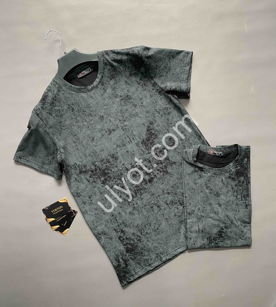 ФУТБОЛКА (S-2XL) ГРАФИТ 444