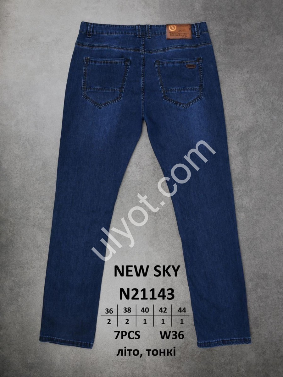 ДЖИНСЫ NEW SKY (36-44) Т.СИНИЙ 21143