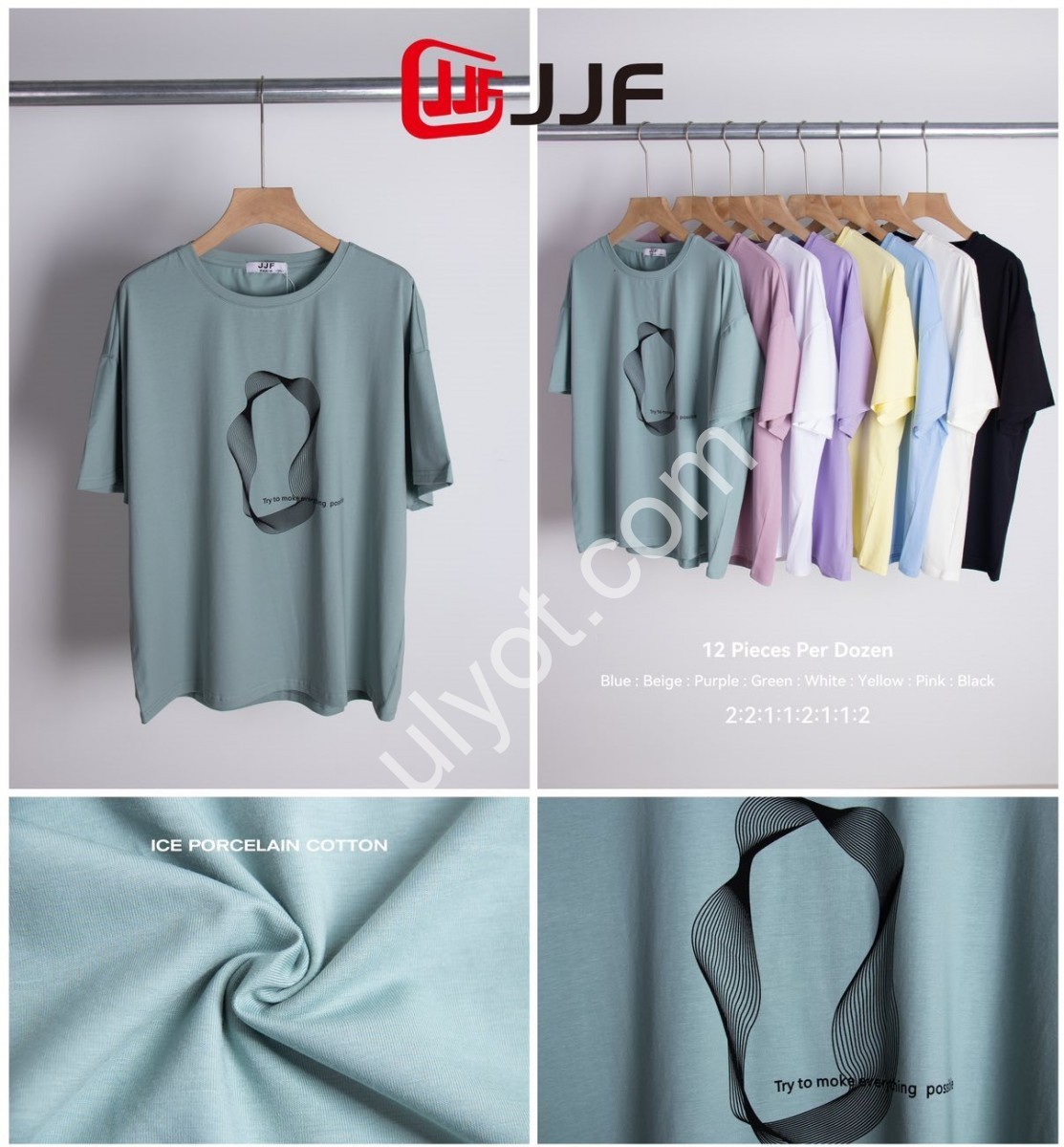 ФУТБОЛКА JJF (ONE SIZE 3XL) МИКС 1013
