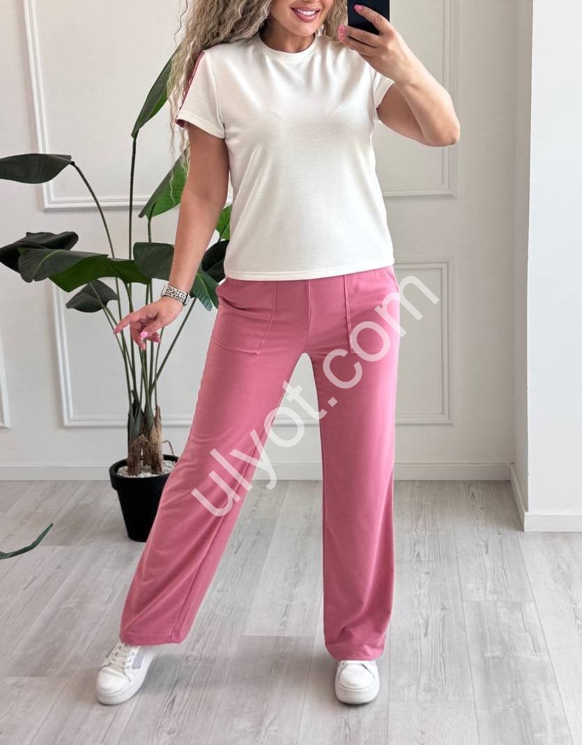 КОСТЮМ (S-XL) РОЗОВЫЙ 3050