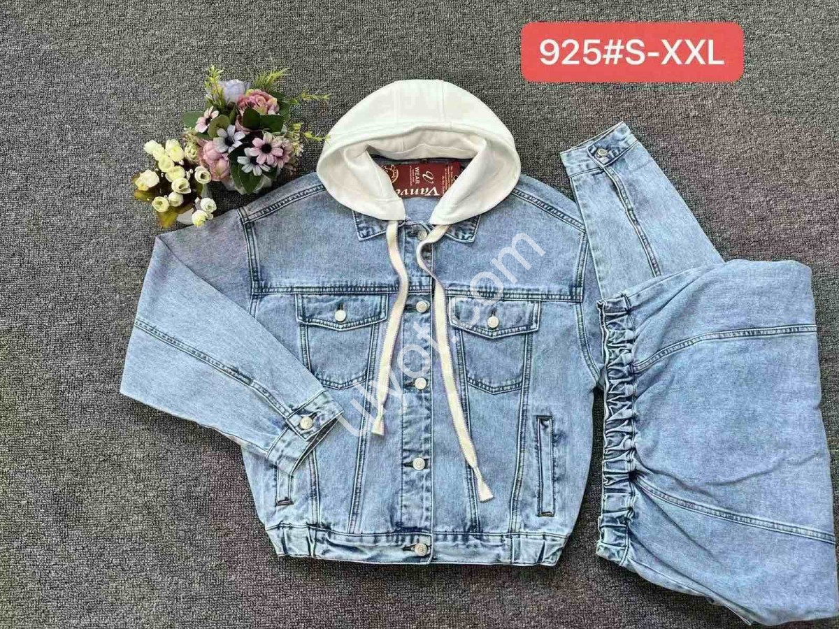 КУРТКА (S-2XL) ГОЛУБОЙ 925