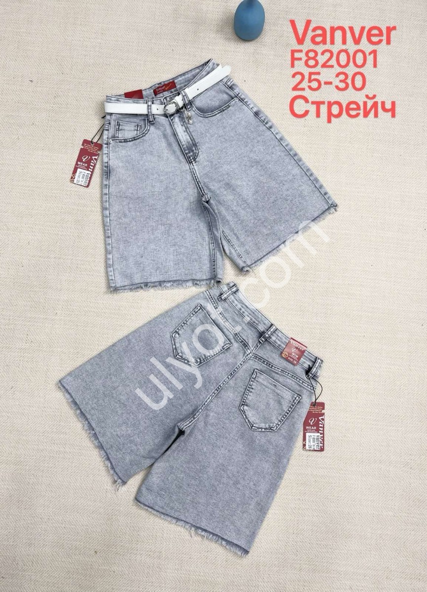 ШОРТЫ VANVER (25-30) СВ.ГОЛУБОЙ 82001