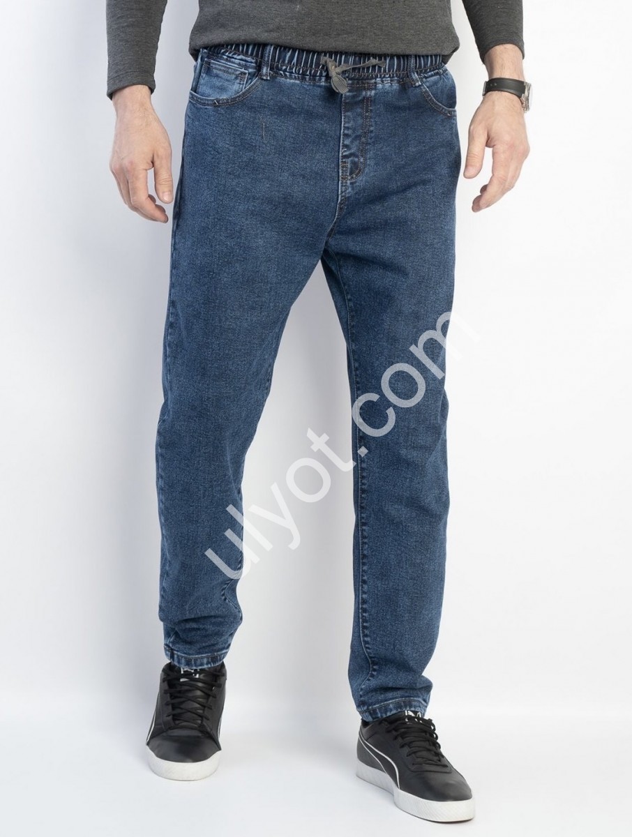 ДЖИНСИ GAXGAX MOM (29-38) СИНІЙ 1105