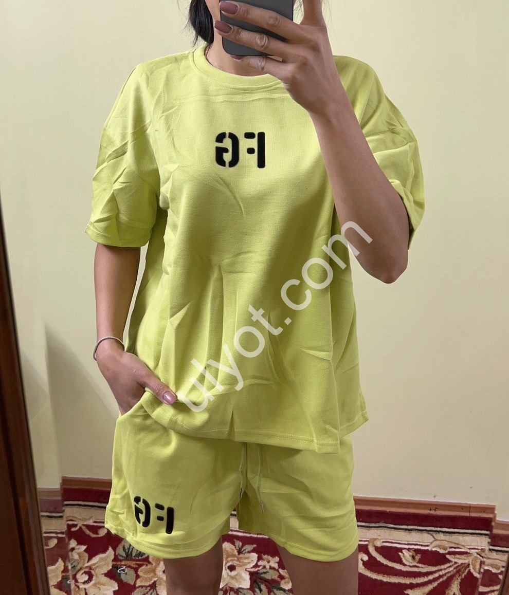 КОСТЮМ FG (M-XL) ЛИМОННИЙ 20263