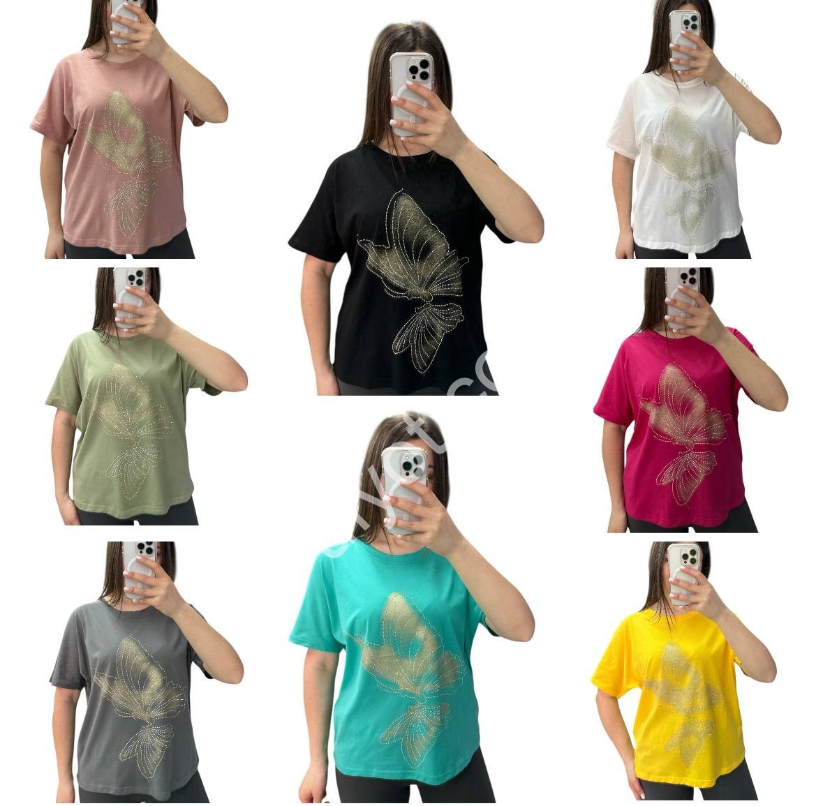 ФУТБОЛКА (S-L) МИКС 25053