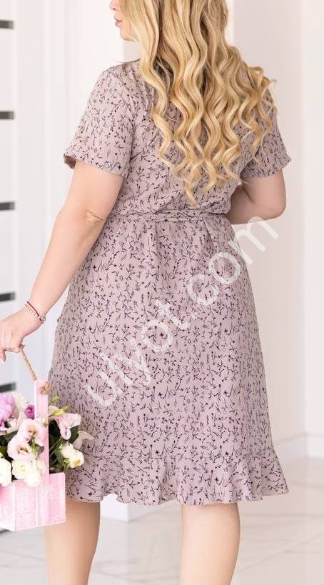 Фото 1 ПЛАТЬЕ (48-58) БЕЖЕВЫЙ 1191