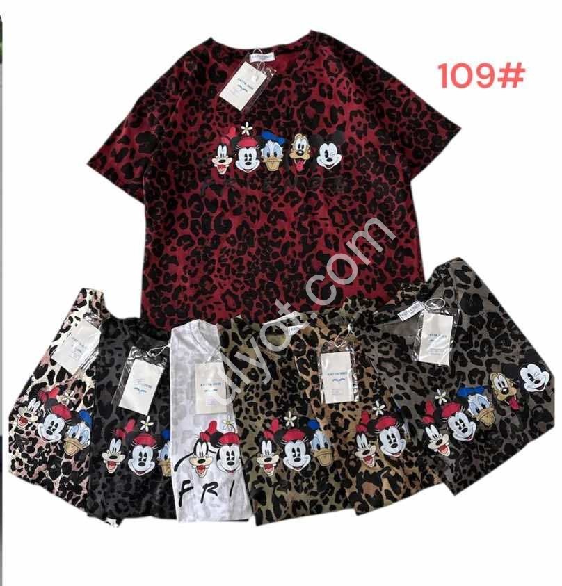 ФУТБОЛКА DISNEY (ONE SIZE 48/56) МОЛОЧНЫЙ ЛЕО 109