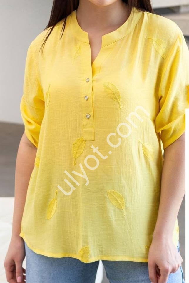БЛУЗКА (XL-4XL) ФИОЛЕТОВЫЙ 209