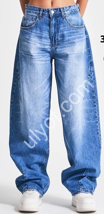 ДЖИНСИ IT'S BASIC (34-42) СИНІЙ 3566