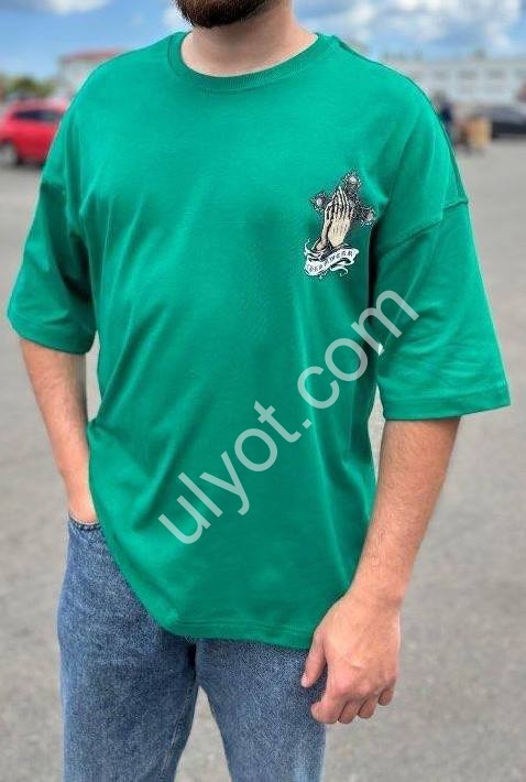 ФУТБОЛКА (M-XL) Зелений 300303