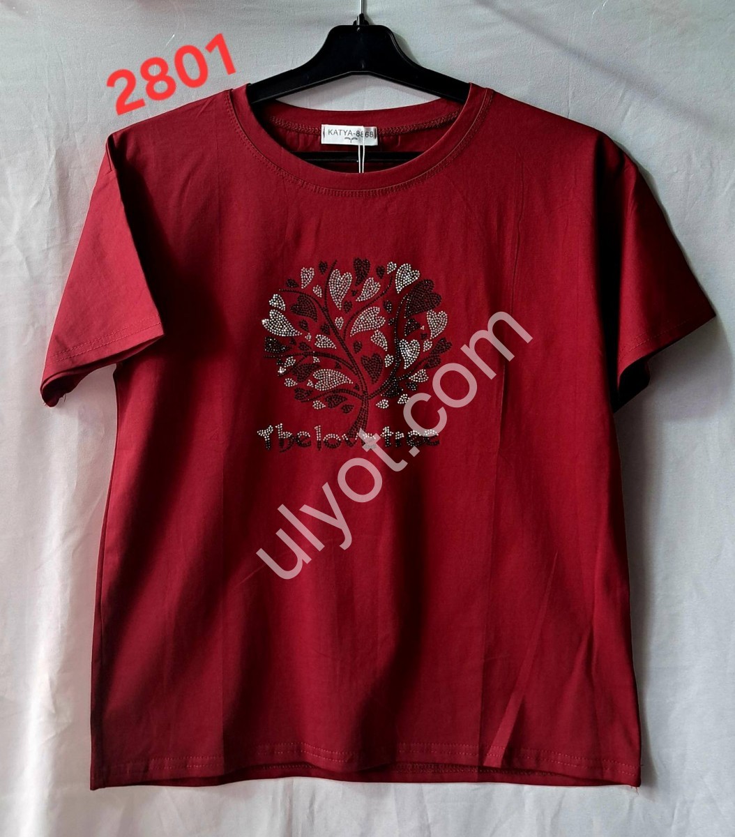 ФУТБОЛКА (ONE SIZE 46-50) МИКС 2801