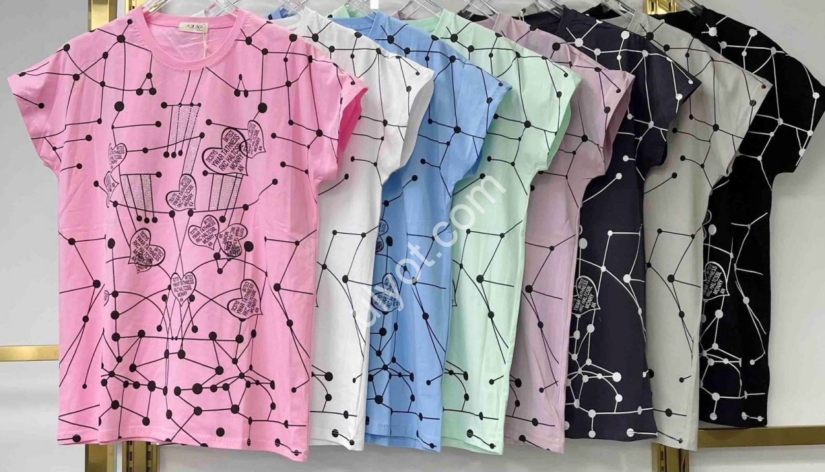 ФУТБОЛКА (ONE SIZE 54-56) МИКС 560-04