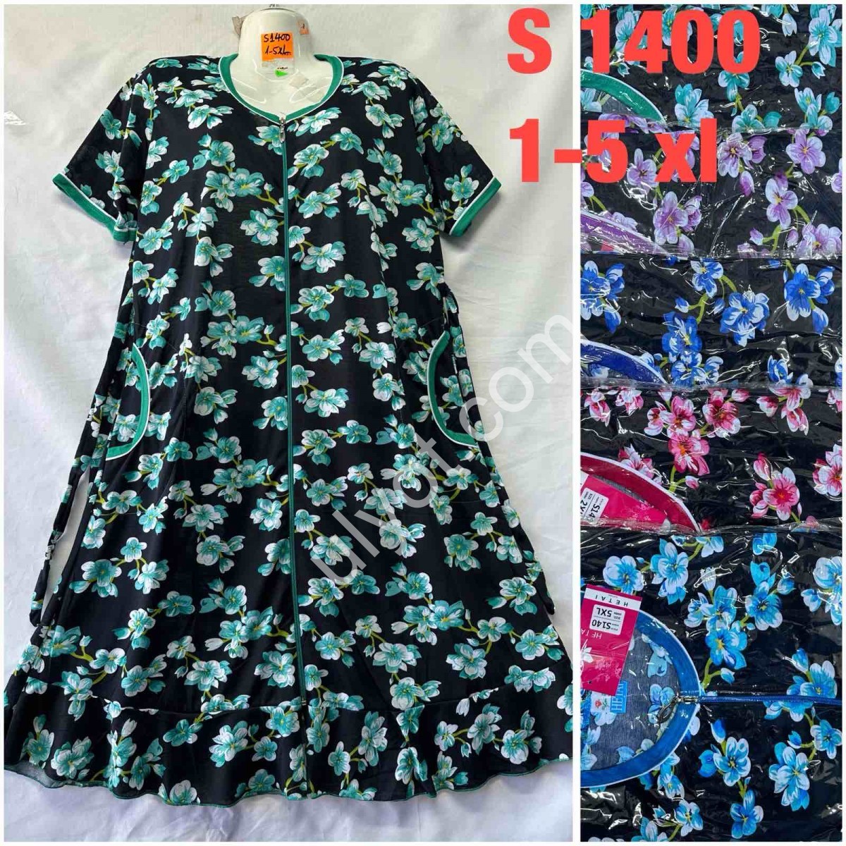 ХАЛАТ-7 (XL-5XL) МІКС S1400