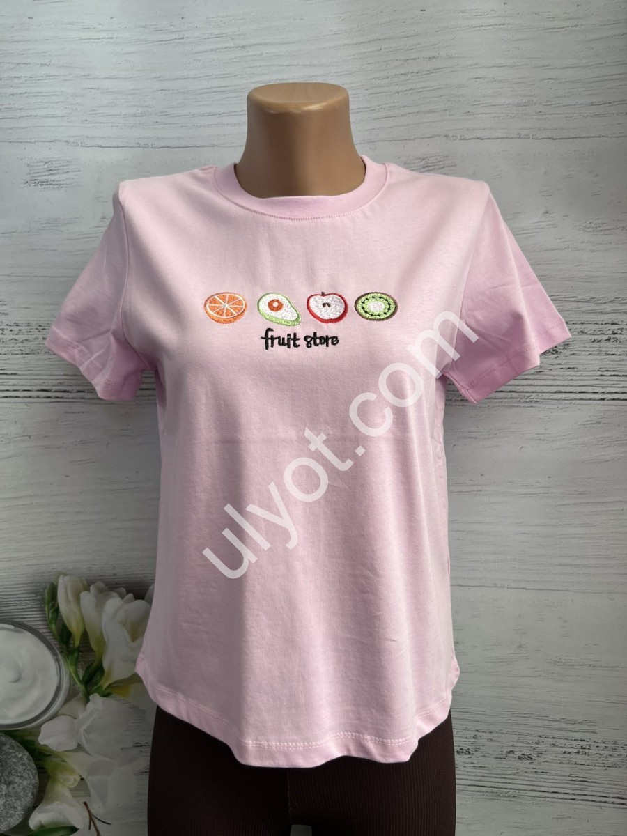 ФУТБОЛКА FRUIT STORE (S-L) РОЗОВЫЙ 