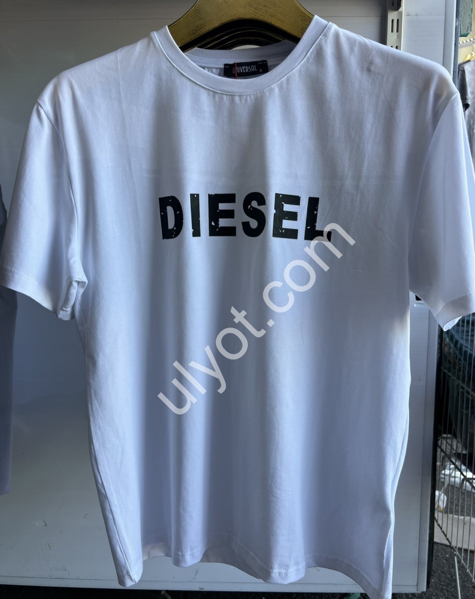 ФУТБОЛКА D14 (S-2XL) БЕЛЫЙ 