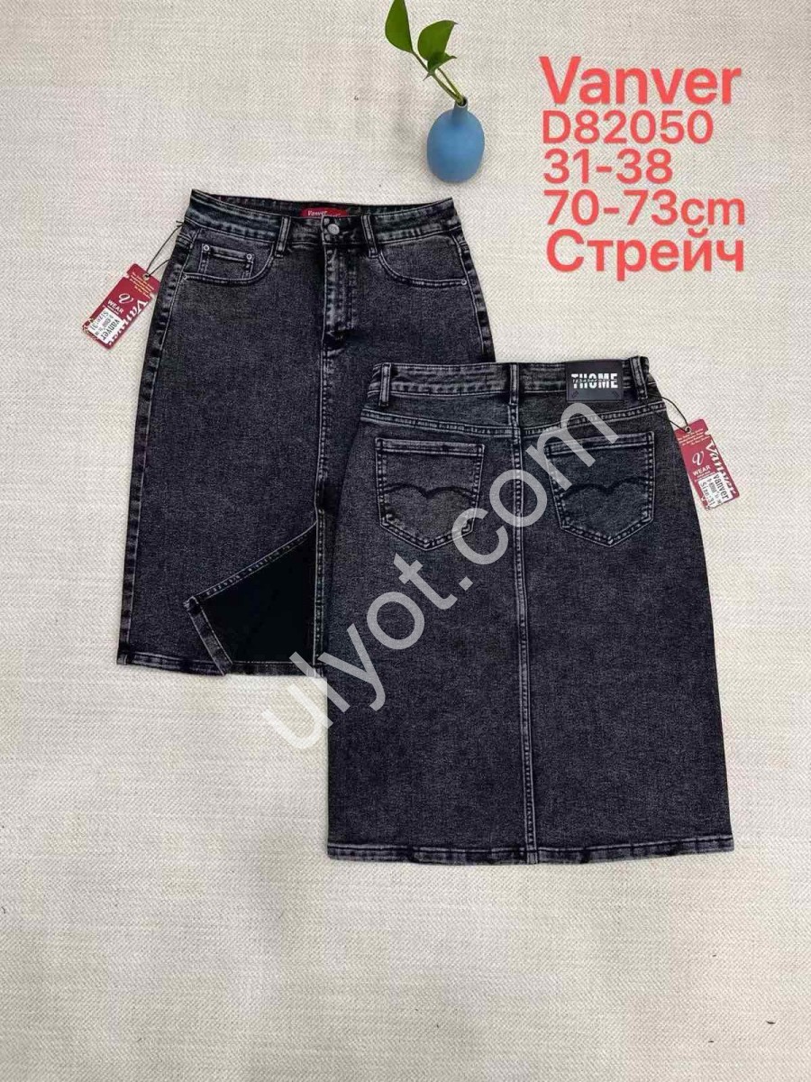 ЮБКА VANVER (31-38) ГРАФИТ 82050