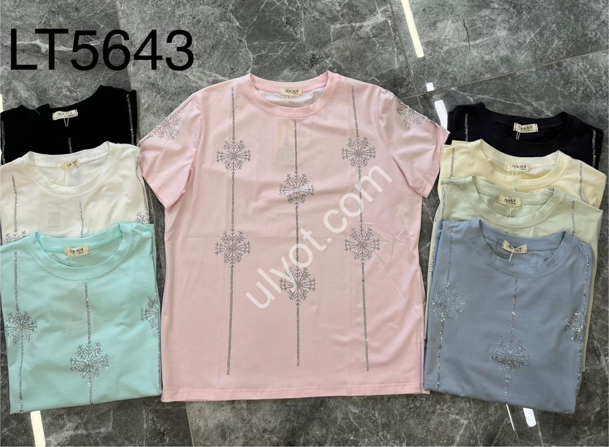 ФУТБОЛКА (ONE SIZE 56) МИКС 5643