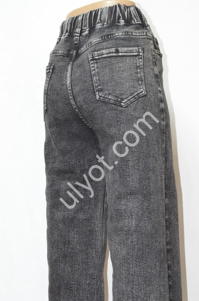 ДЖЕГИНСЫ FOREST JEANS (25-30) ГРАФИТ BC3949