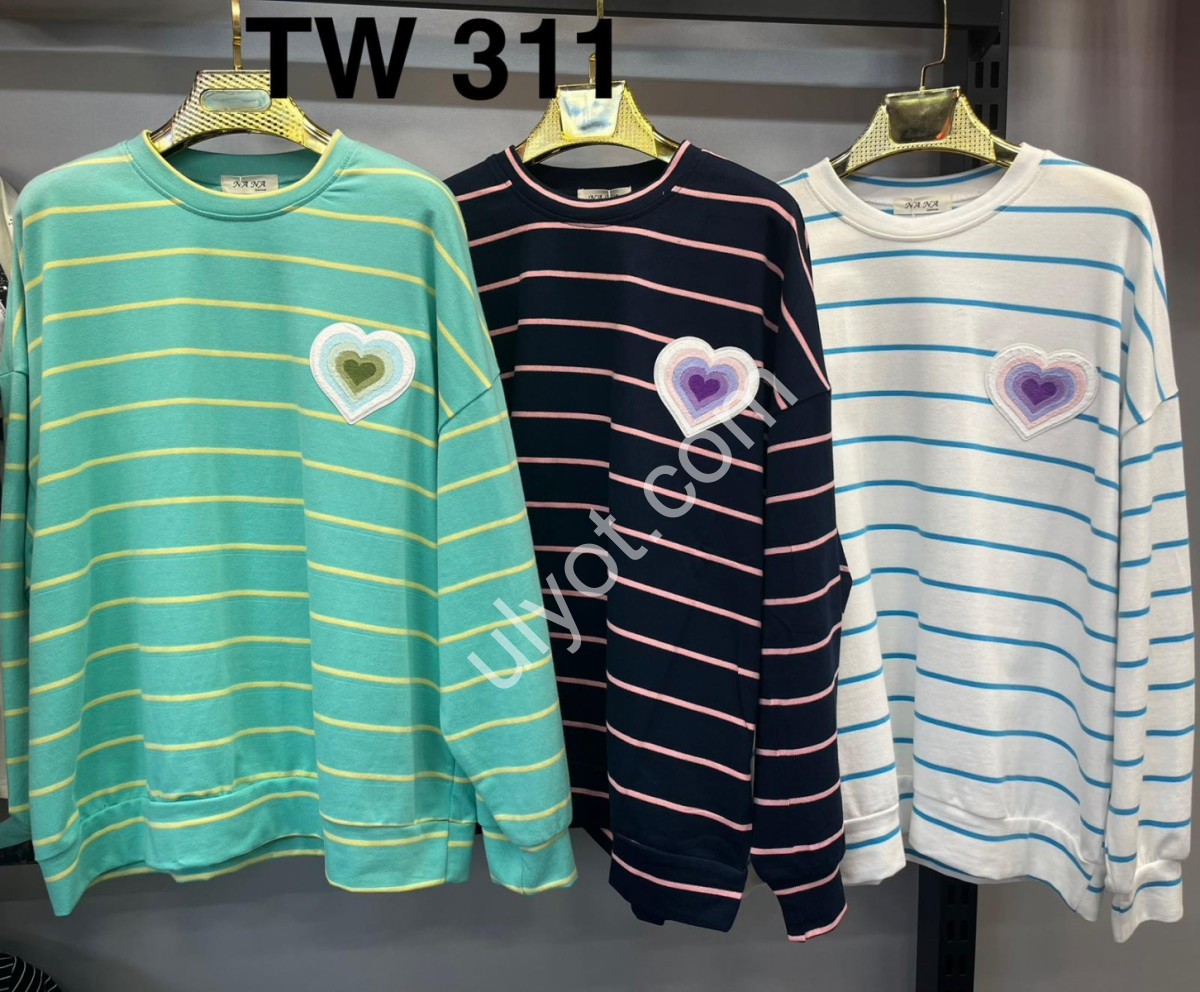 БАТНИК (OVER SIZE) БЕЛЫЙ TW311