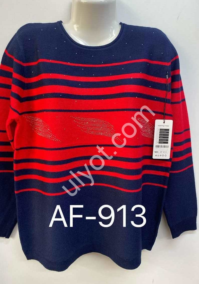 СВІТЕР (ONE SIZE 52-58) МІКС AF913