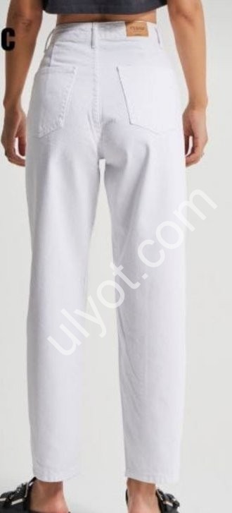 ДЖИНСЫ IT'S BASIC (32-36) БЕЛЫЙ 3240-2