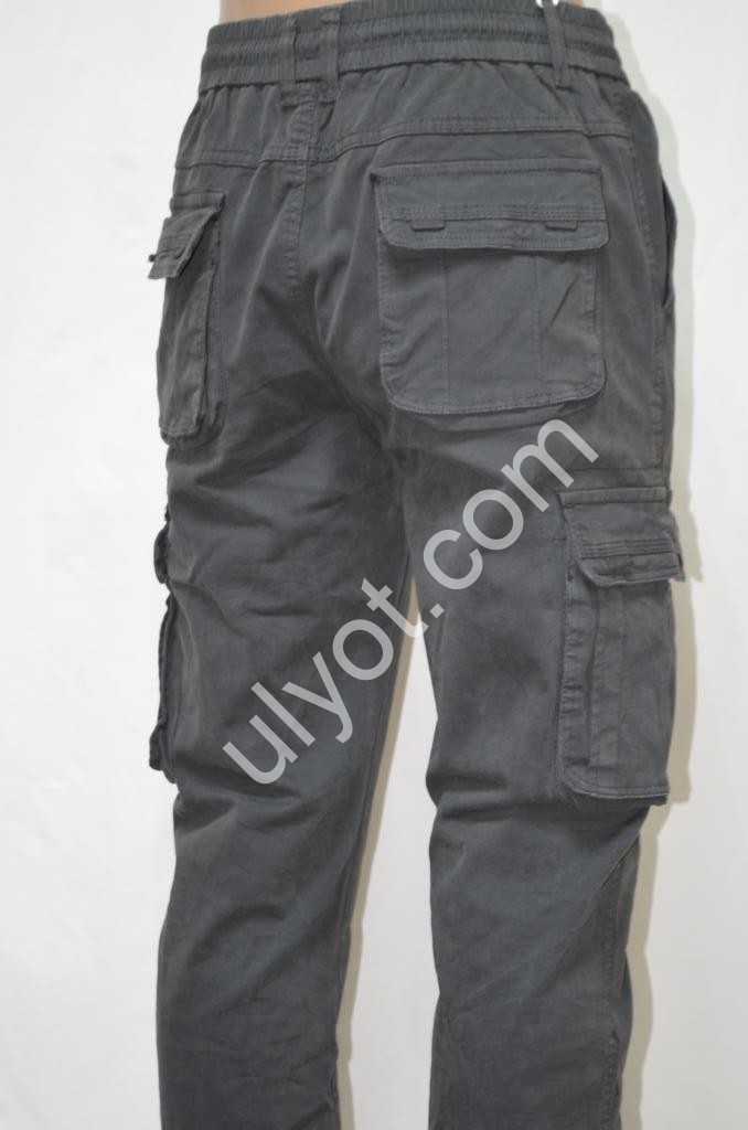 ДЖЕГИНСЫ AKPZEN (30-40) ГРАФИТ 8097-16