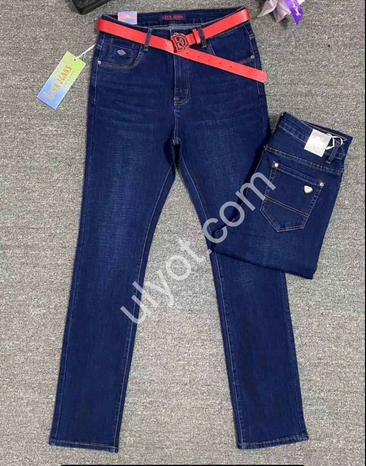 ДЖИНСЫ LZYX (32-38) СИНИЙ L88173