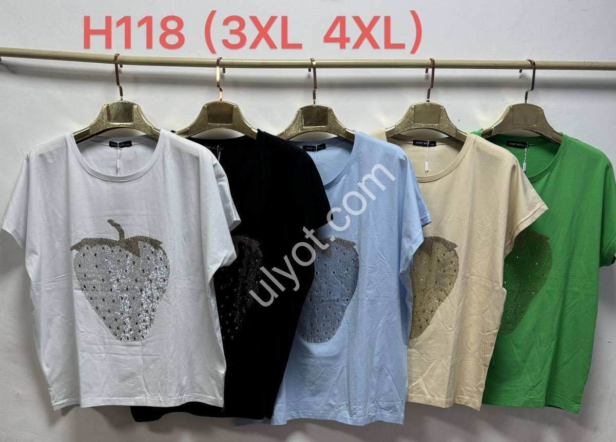 ФУТБОЛКА (3XL-4XL) МИКС H118
